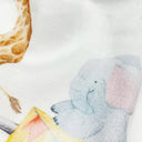 Loco Voyage %100 Organik Pamuk Müslin 3'lü Örtü Seti 70 x 70 cm