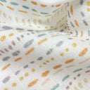 Loco Voyage %100 Organik Pamuk Müslin 3'lü Örtü Seti 70 x 70 cm