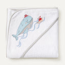 Boubou Embroidered 100% Organic Cotton Baby Swaddle Towel 80 x 80 cm