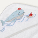 Boubou Embroidered 100% Organic Cotton Baby Swaddle Towel 80 x 80 cm