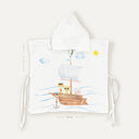Funny Ship Muslin Poncho