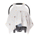 UV Korumalı Koko Müslin Çıtçıtlı Puset Örtüsü (UPF 30+)