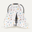 UV Korumalı Space Planet Müslin Çıtçıtlı Puset Örtüsü UPF 30+