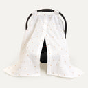 Stars UV Protected Muslin Snap-Button Stroller Cover UPF 30+