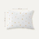 Safari 100% Organic Cotton Baby Pillowcase 35 x 45 cm