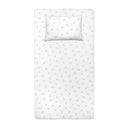Astra 100% Organic Cotton Kids' Fitted Sheet Set 120 x 200 cm