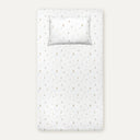 Circus 100% Organic Cotton Kids' Fitted Sheet Set 120 x 200 cm