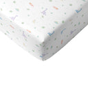 Dino 100% Organic Cotton Kids' Fitted Sheet Set 120 x 200 cm