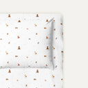Forest Amigos 100% Organic Cotton Kids' Fitted Sheet Set 120 x 200 cm