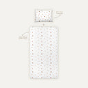 Forest Amigos 100% Organic Cotton Kids' Fitted Sheet Set 120 x 200 cm
