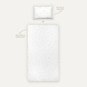 Gazelle 100% Organic Cotton Kids' Fitted Sheet Set 100 x 200 cm