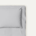 Gri %100 Organik Pamuk Bebek Lastikli Çarşaf Seti 70 x 140 cm