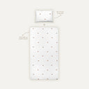 Happy Tony 100% Organic Cotton Kids' Fitted Sheet Set 100 x 200 cm