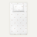 Happy Tony 100% Organic Cotton Kids' Fitted Sheet Set 120 x 200 cm