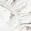 Koko 100% Cotton Satin Fitted Sheet Set - 140x200x30+50x70cm