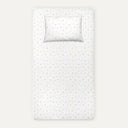 Safari 100% Organic Cotton Baby Fitted Sheet Set 70 x 140 cm