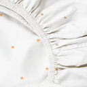 Stars %100 Organik Pamuk Saten Bebek Lastikli Çarşaf Seti 70 x 140 cm