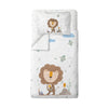 Simba 100% Cotton Satin Single Child Duvet Cover Set