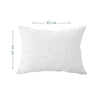 Stars 100% Cotton, Satin Pillowcase Baby Cover - 35x45 cm