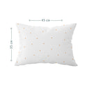 Stars 100% Organic Cotton Baby Pillowcase 35 x 45 cm