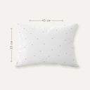 Stars 100% Organic Cotton Baby Pillowcase 35 x 45 cm