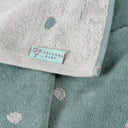 Giraffe Patterned 100% Organic Cotton Velour Towel 50 x 90 cm