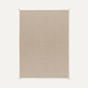 Waffle Bej %100 Organik Pamuk Tek Kişilik Pike 160 x 220 cm