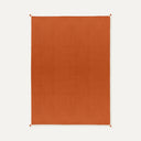 Waffle Turuncu %100 Organik Pamuk Tek Kişilik Pike 160 x 220 cm