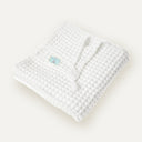 Waffle Beyaz %100 Organik Pamuk Tek Kişilik Pike 160 x 220 cm