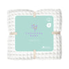 100% Cotton Single Waffle Blanket - White - 160 x 220 cm