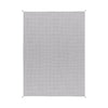 100% Organic Cotton Single Waffle Pique Blanket - Gray - 160 x 220 cm