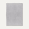 100% Organic Cotton Single Waffle Pique Blanket - Gray - 160 x 220 cm
