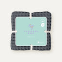 Waffle Koyu Gri %100 Organik Pamuk Tek Kişilik Pike 160 x 220 cm