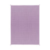100% Organic Cotton Single Waffle Pique Blanket - Lilac - 160 x 220 cm