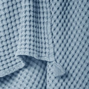 Waffle Mavi %100 Organik Pamuk Bebek Pike 90 x 120 cm