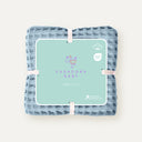 Waffle Mavi %100 Organik Pamuk Bebek Pike 90 x 120 cm