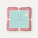 Waffle Pembe %100 Organik Pamuk Tek Kişilik Pike 160 x 220 cm