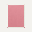 Waffle Pembe %100 Organik Pamuk Bebek Pike 90 x 120 cm