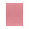 Waffeldecke aus 100 % Bio-Baumwolle, Einzeldecke, Rosa, 160 x 220 cm