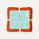 Waffle Turuncu %100 Organik Pamuk Tek Kişilik Pike 160 x 220 cm