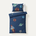 Space Planet Tek Kişilik Çocuk Nevresim Takımı 100 x 200cm