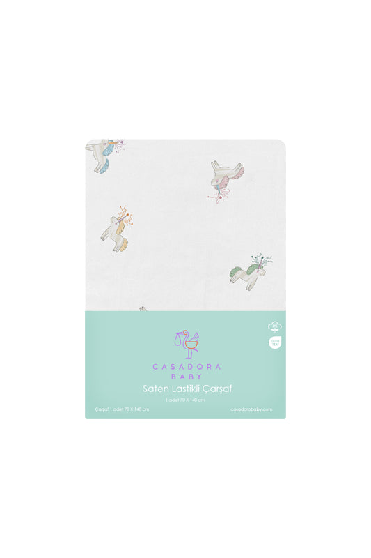 Astra Saten Fitted Çarşaf 80x140 cm