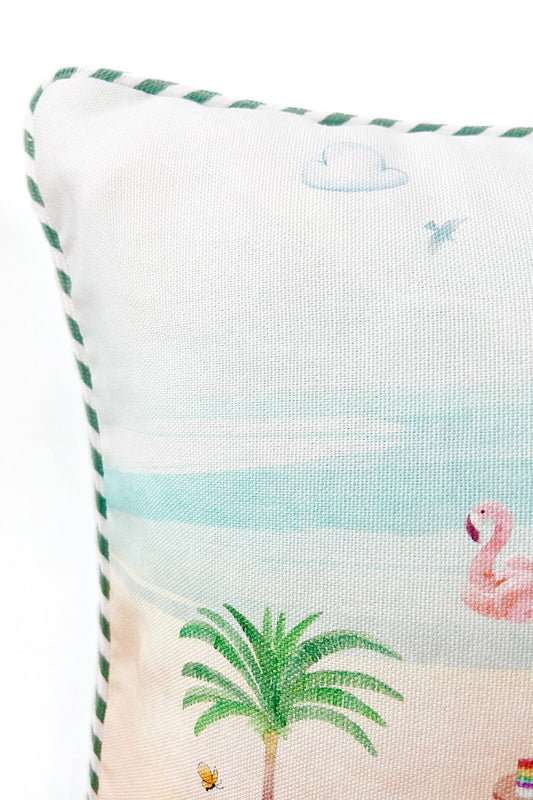 Cactus 100% Pamuk Dolgulu Biyeli Bebek Kırlent