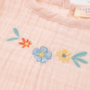%100 Organik Pamuk Müslin Top Bloomer Set