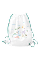 Dino %100 Organik Pamuk Bez Bebek/Çocuk Çantası