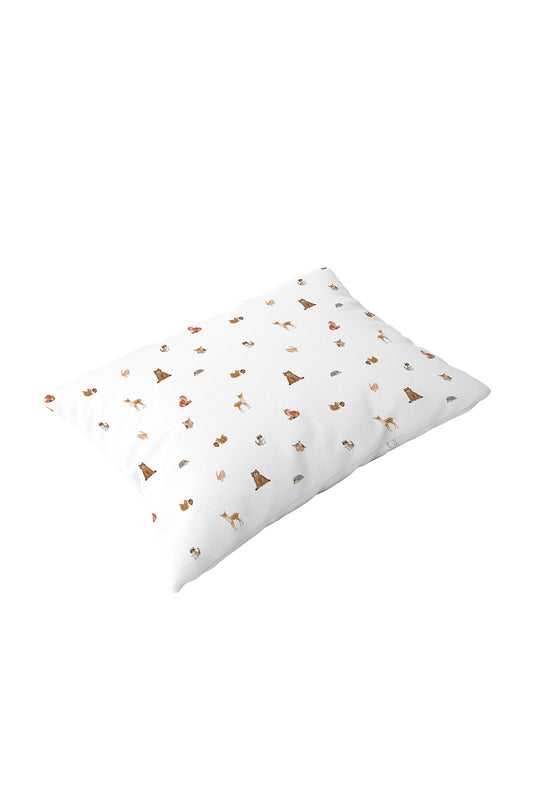 Forest Amigos %100 Pamuk Penye Yastık Kılıfı- 50x70 cm