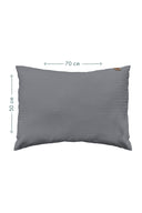 Pillowcase Dark Grey 50 x 70 cm