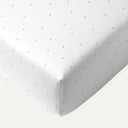 Stars %100 Organik Pamuk Saten Bebek Lastikli Çarşaf Seti 70 x 140 cm